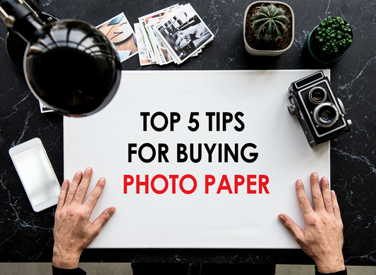 Top 5 Tips for Buying Photo Paper
