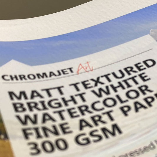 Chromajet Art Watercolour Textured Paper