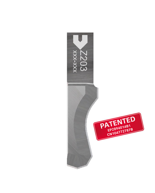 Zund Z203 Oscillating Blade, flat - 17mm